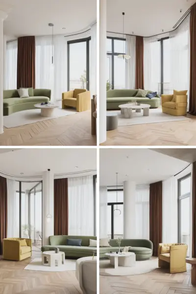 Transforming Two Apartments into a Colorful Modern Home