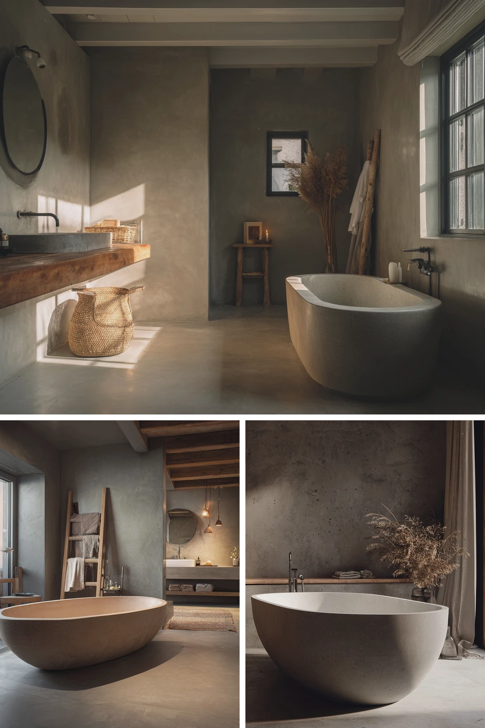 5 Inspiring Ideas for a Concrete Bathroom Makeover